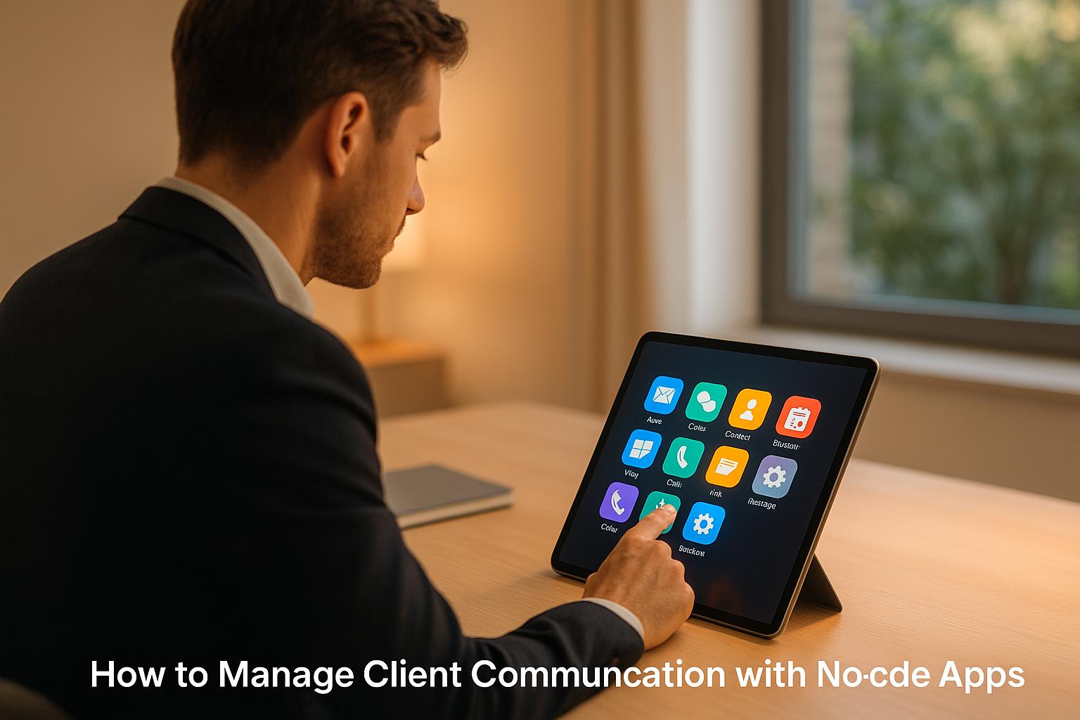 How to Manage Client Communication with No-Code Apps